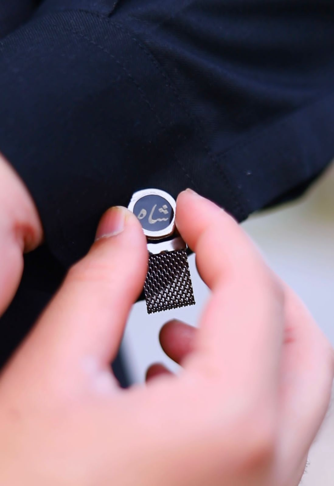 Silver Eid Cufflinks